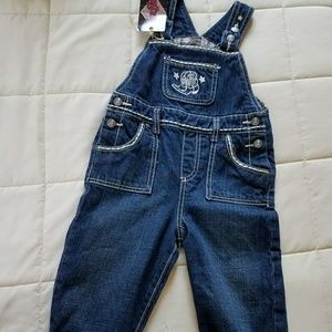 Girls Denim "Farm Glam" Overalls